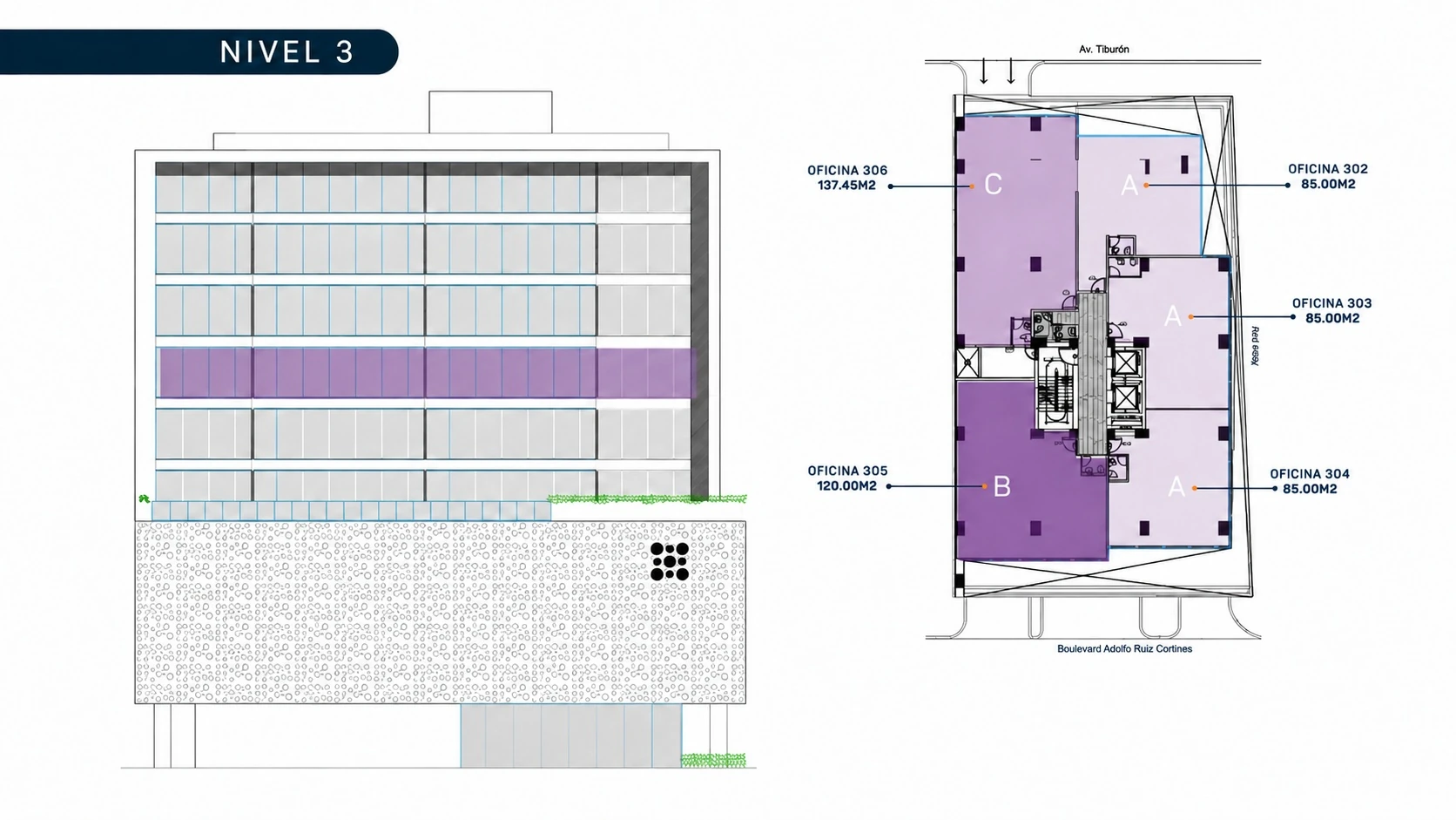 Plano del N3 · Salud en Torre Auro