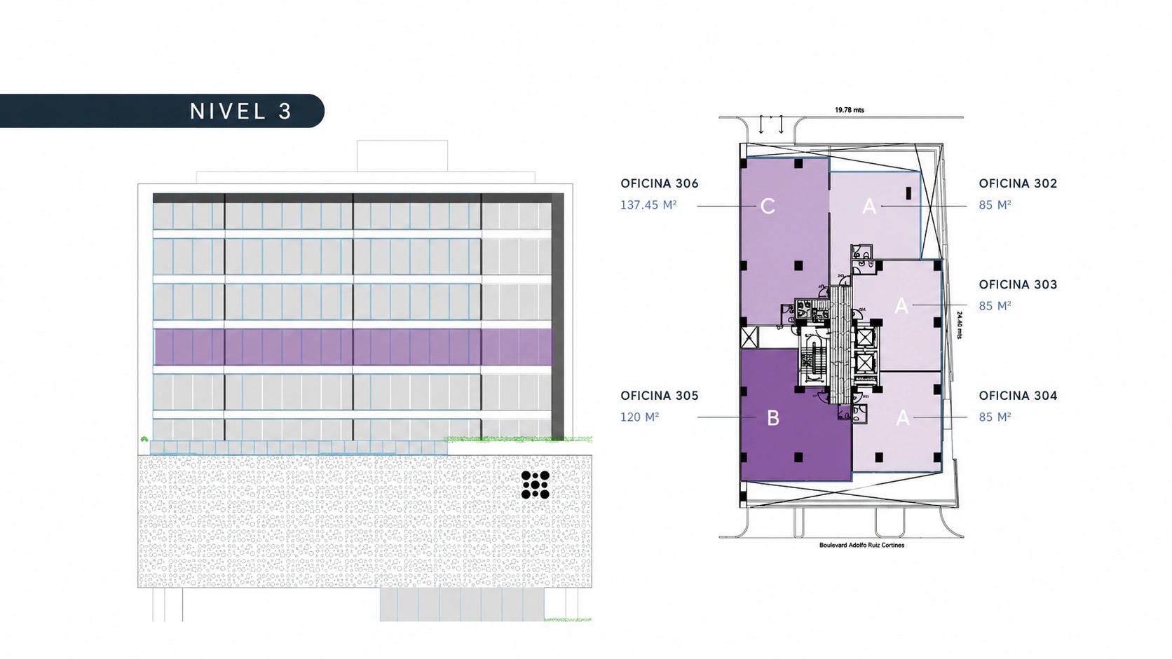 Plano del N3 · Salud en Torre Auro